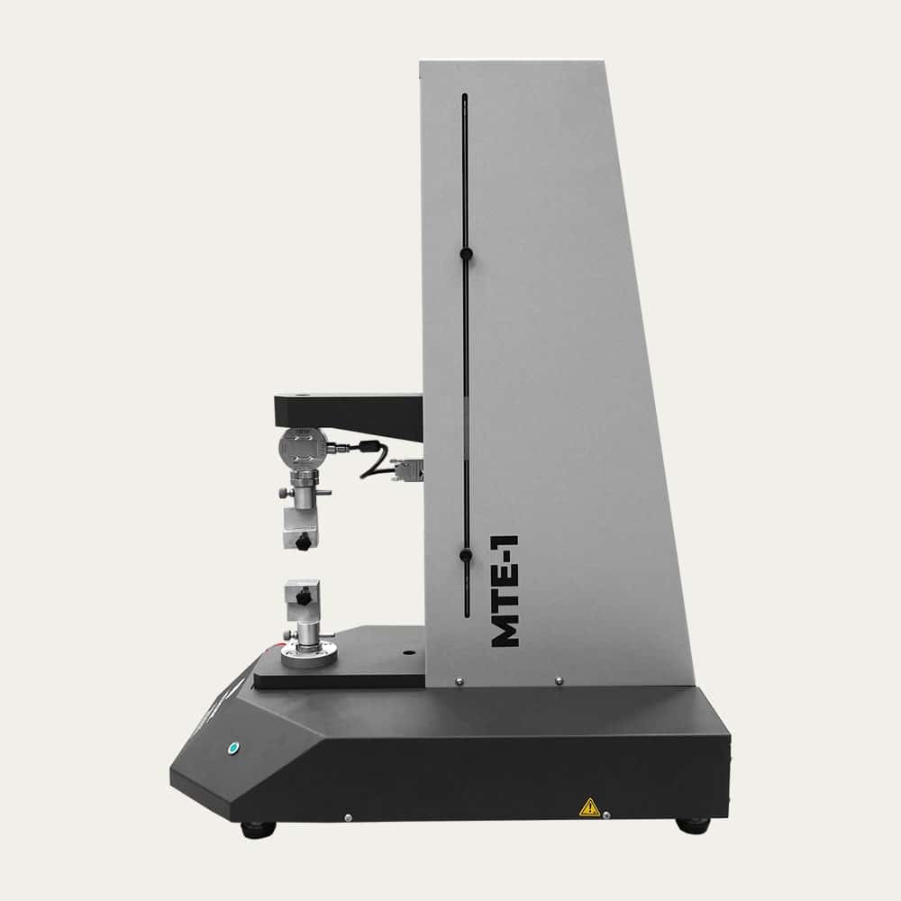 Dinamómetro vertical ensayos tracción papel MTE-1